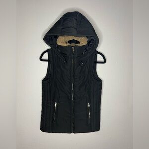 Black Puffy Vest